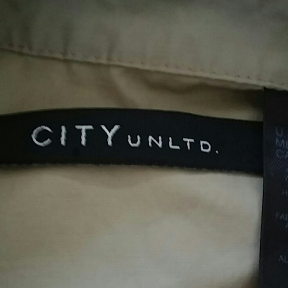 CITY UNLTD Double Breasted Trech Coat - Picture 5 of 8